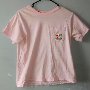2003 nickelodeon pink T